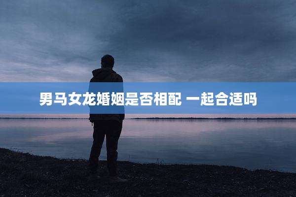 男马女龙婚姻是否相配 一起合适吗