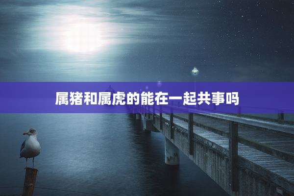 属猪和属虎的能在一起共事吗