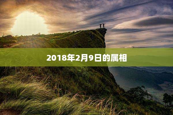 2018年2月9日的属相