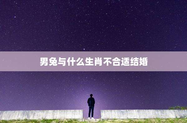 男兔与什么生肖不合适结婚