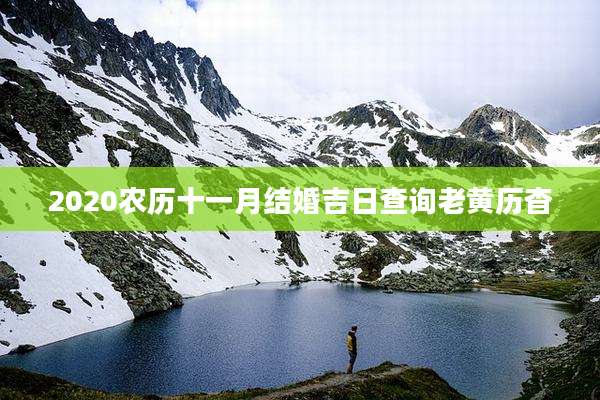 2020农历十一月结婚吉日查询老黄历杳