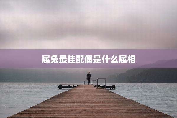 属兔最佳配偶是什么属相