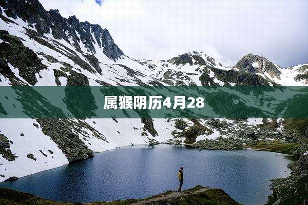 属猴阴历4月28
