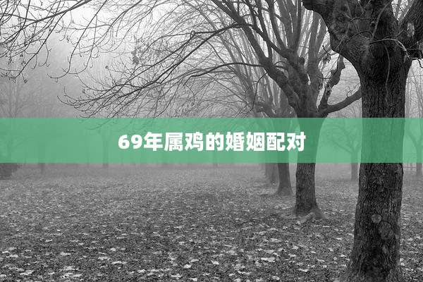 69年属鸡的婚姻配对