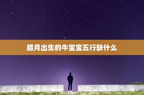 腊月出生的牛宝宝五行缺什么