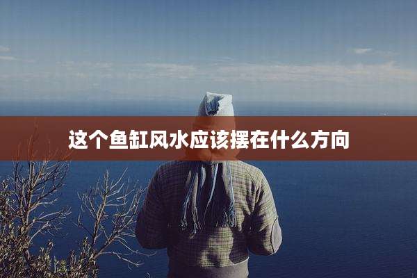 这个鱼缸风水应该摆在什么方向