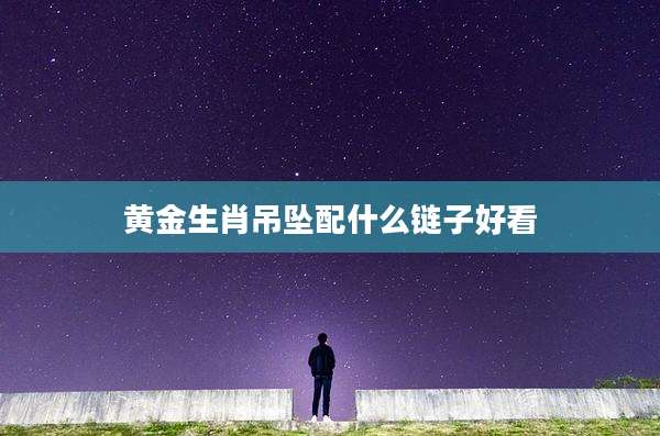 黄金生肖吊坠配什么链子好看