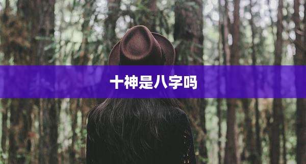 十神是八字吗