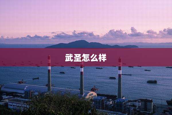 武圣怎么样
