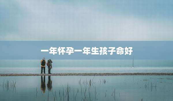 一年怀孕一年生孩子命好