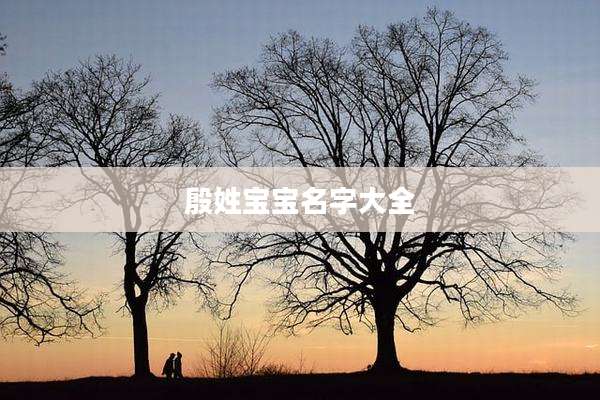 殷姓宝宝名字大全