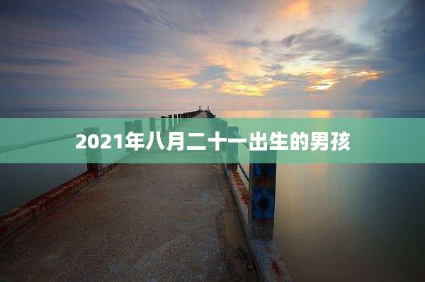 2021年八月二十一出生的男孩