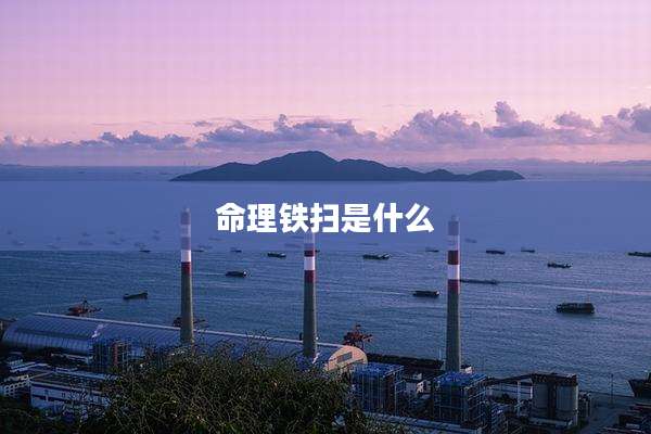 命理铁扫是什么