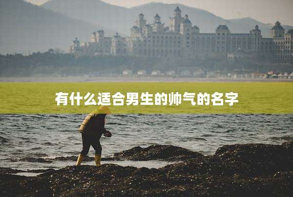 有什么适合男生的帅气的名字