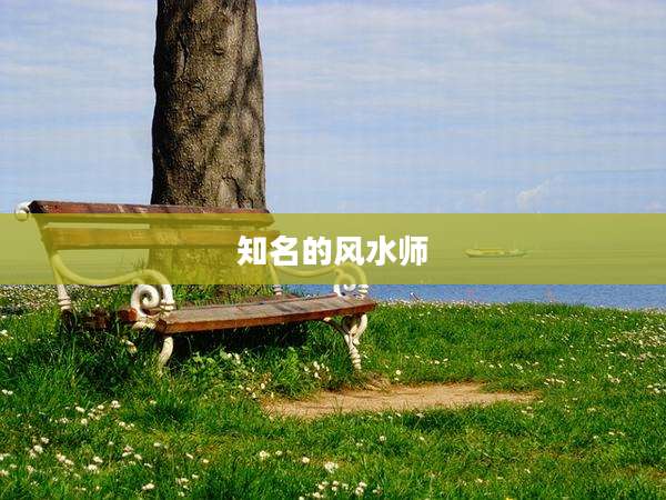 知名的风水师
