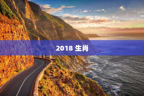 2018 生肖