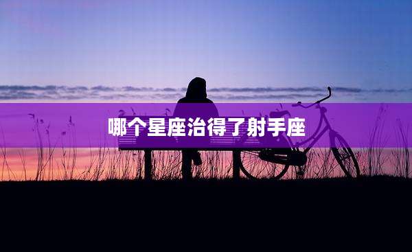 哪个星座治得了射手座