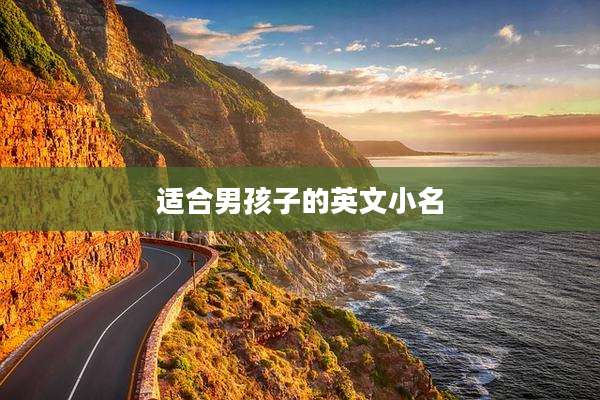 适合男孩子的英文小名