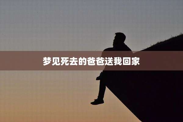 梦见死去的爸爸送我回家