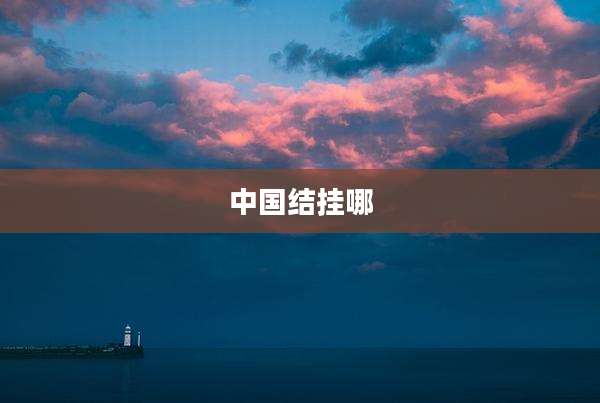 中国结挂哪