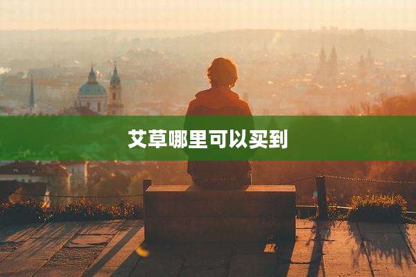 艾草哪里可以买到