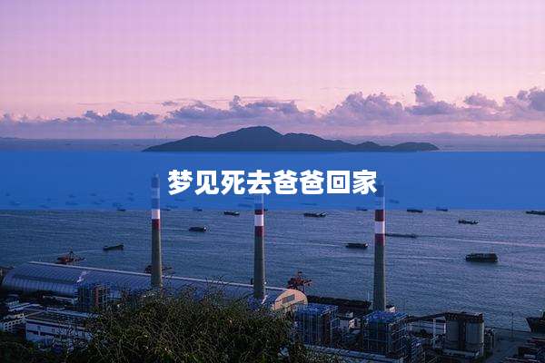 梦见死去爸爸回家