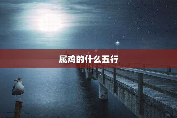 属鸡的什么五行