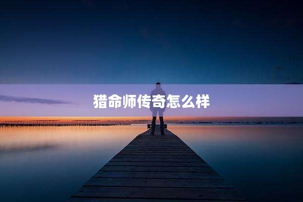 猎命师传奇怎么样
