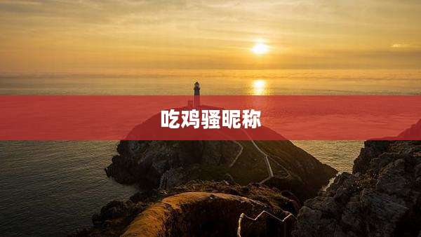 吃鸡骚昵称