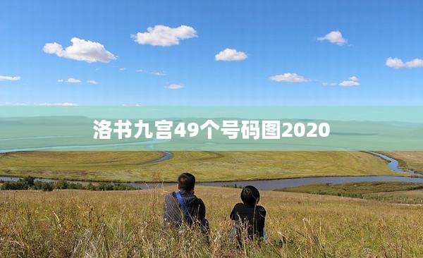 洛书九宫49个号码图2020