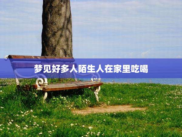 梦见好多人陌生人在家里吃喝
