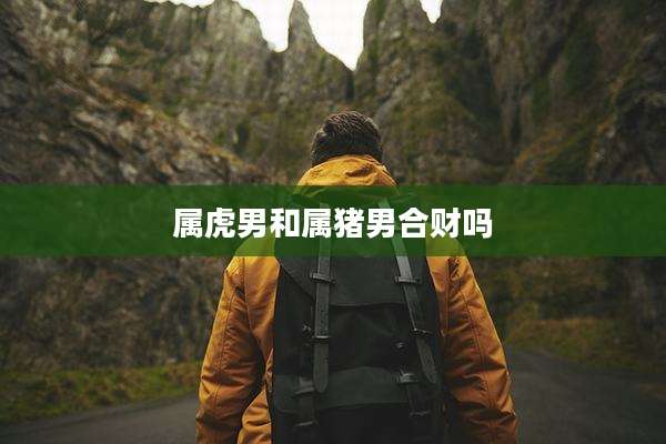 属虎男和属猪男合财吗
