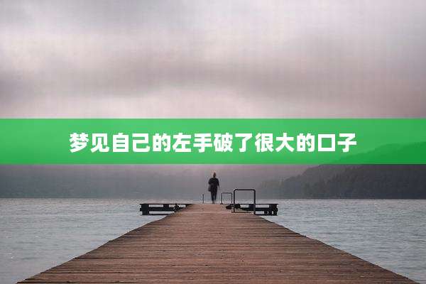 梦见自己的左手破了很大的口子