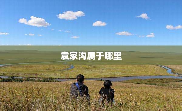 袁家沟属于哪里