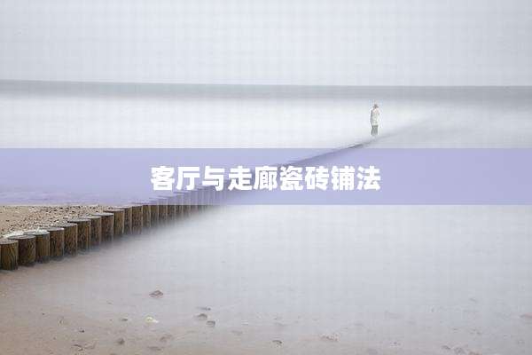 客厅与走廊瓷砖铺法