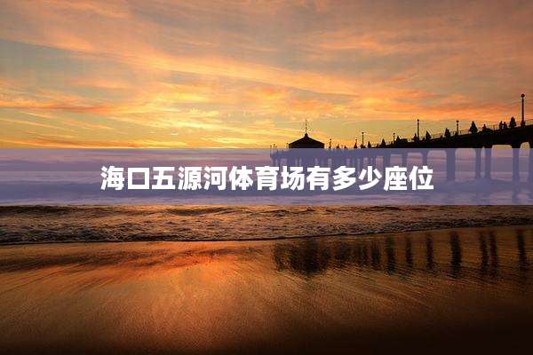 海口五源河体育场有多少座位