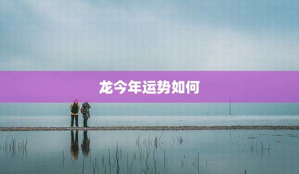 龙今年运势如何