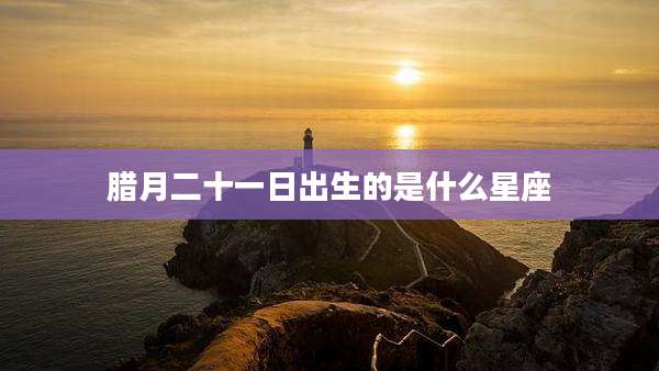 腊月二十一日出生的是什么星座