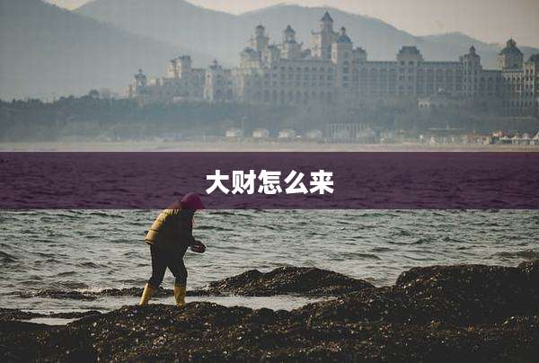 大财怎么来