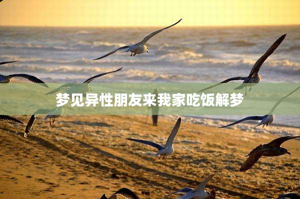 梦见异性朋友来我家吃饭解梦
