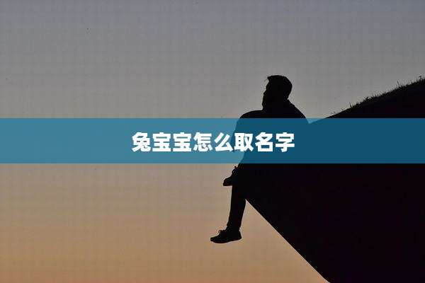 兔宝宝怎么取名字