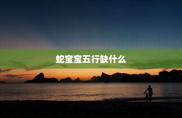蛇宝宝五行缺什么