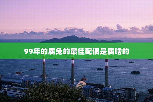99年的属兔的最佳配偶是属啥的