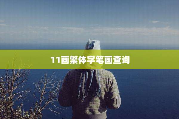 11画繁体字笔画查询