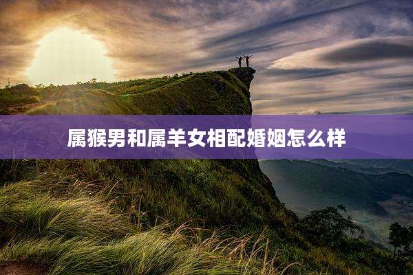 属猴男和属羊女相配婚姻怎么样