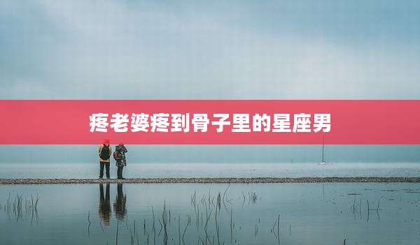 疼老婆疼到骨子里的星座男