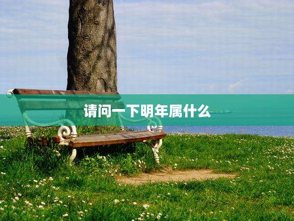 请问一下明年属什么