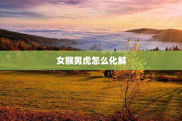 女猴男虎怎么化解