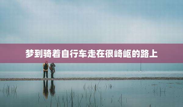 梦到骑着自行车走在很崎岖的路上