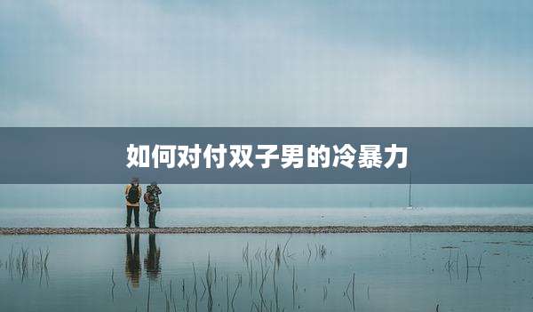 如何对付双子男的冷暴力